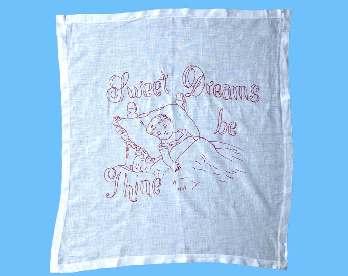 Vintage Sweet Dreams Be Thine Wall Hanging