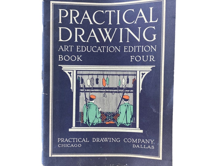 1920s Practical Drawing Art Education Edition Book Two