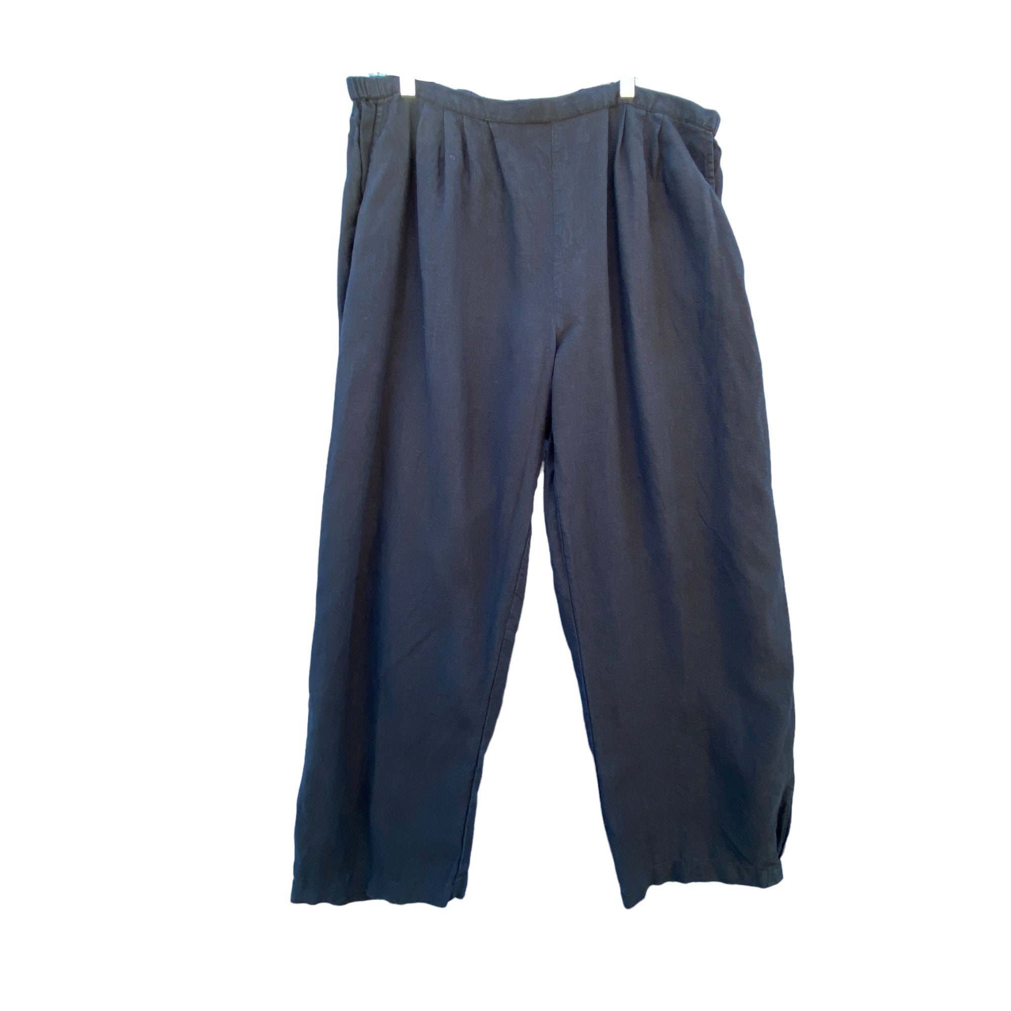 Gudrun Sjoden Pants -XL- Black Linen