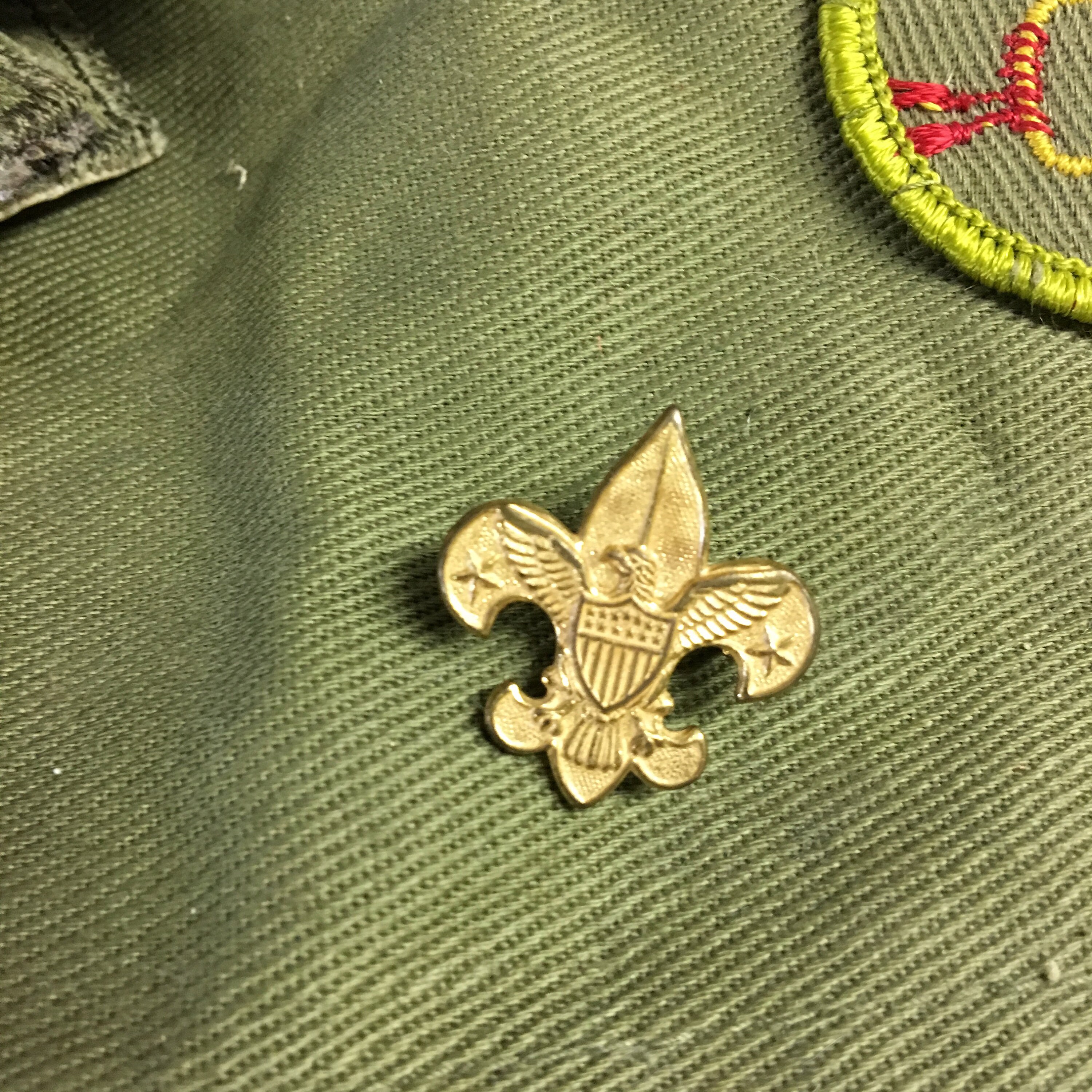 LOT OF 20 Vintage Boy Scout Patches Pins Sash 1960s Wisconsin Kettle