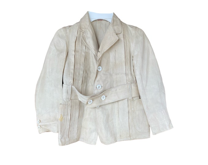 Vintage Marshall Fields Boys Linen Jacket