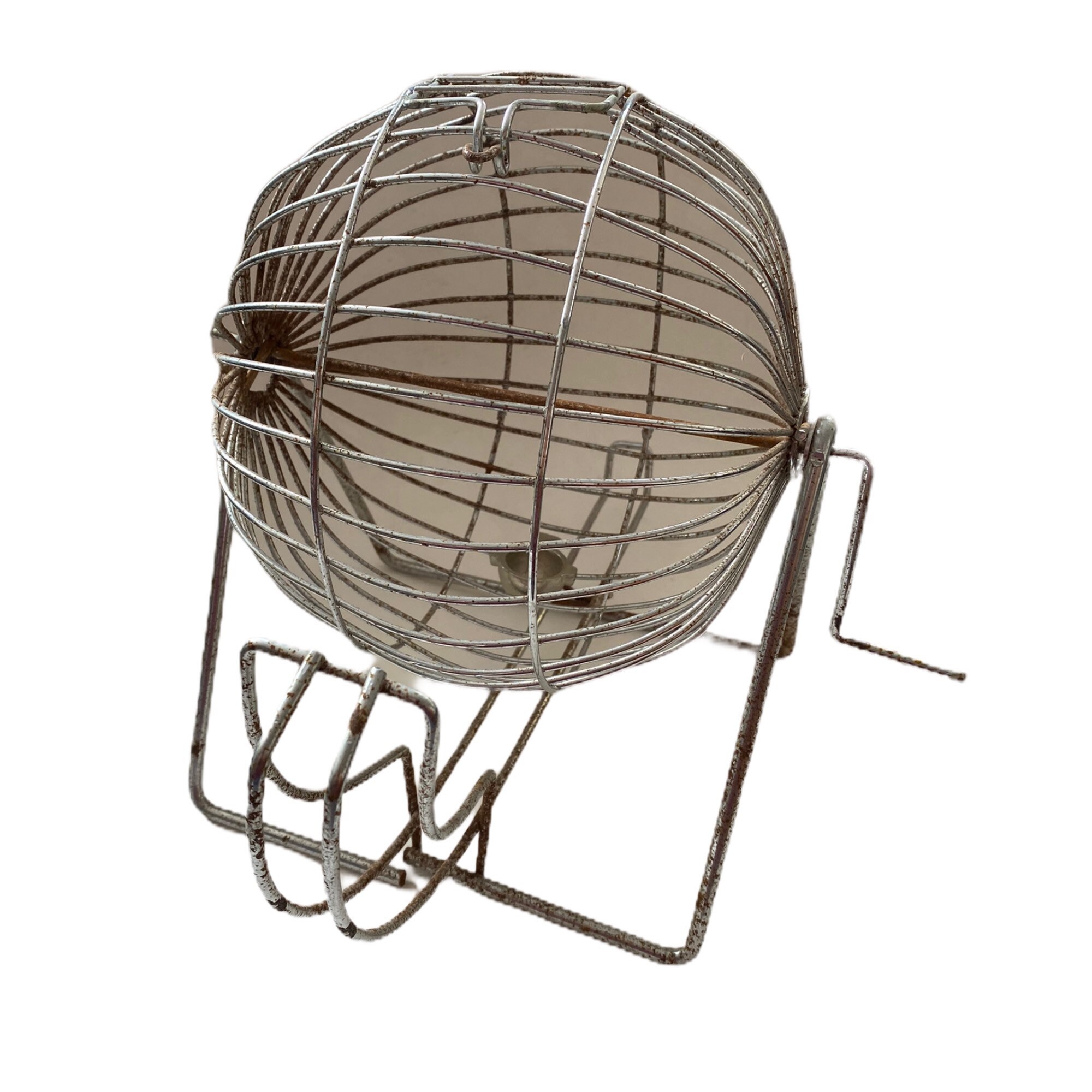 Bingo spinner cage