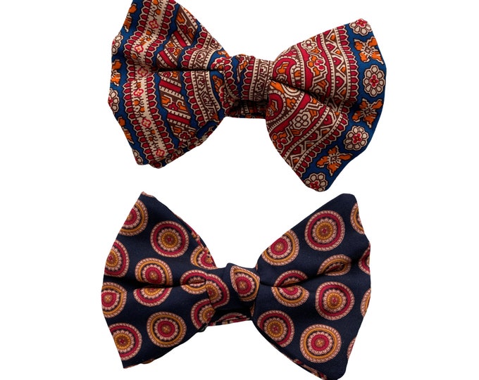 Choice of Bold Patterned Vintage Bow Ties