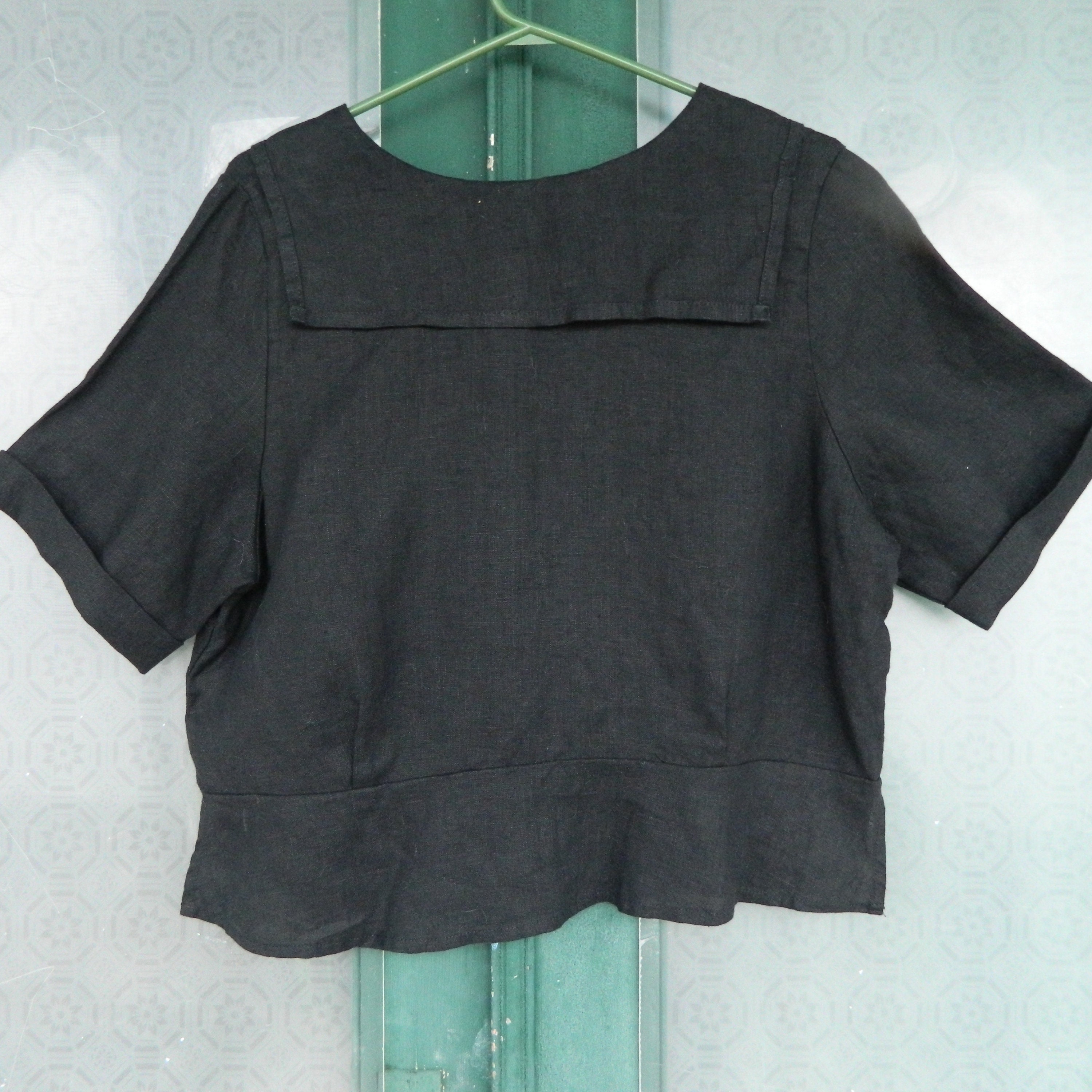 Reserved for Eliza FLAX Engelhart Retro Middy Minded Blouse -P/XS ...