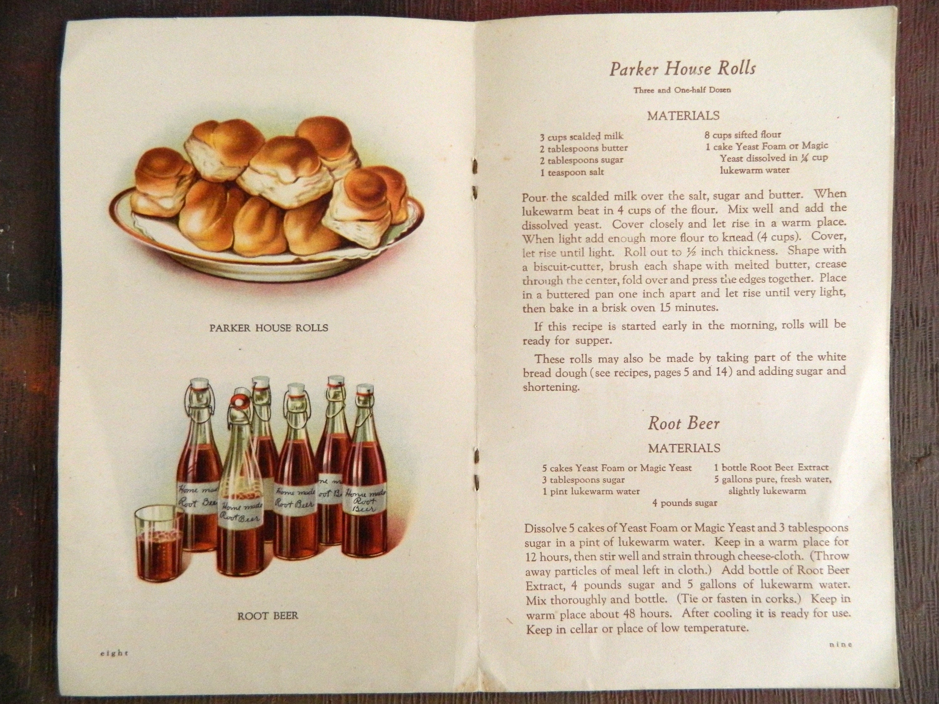 The Art of Baking Bread Recipe Booklet Northwestern Yeast Co. 1920
