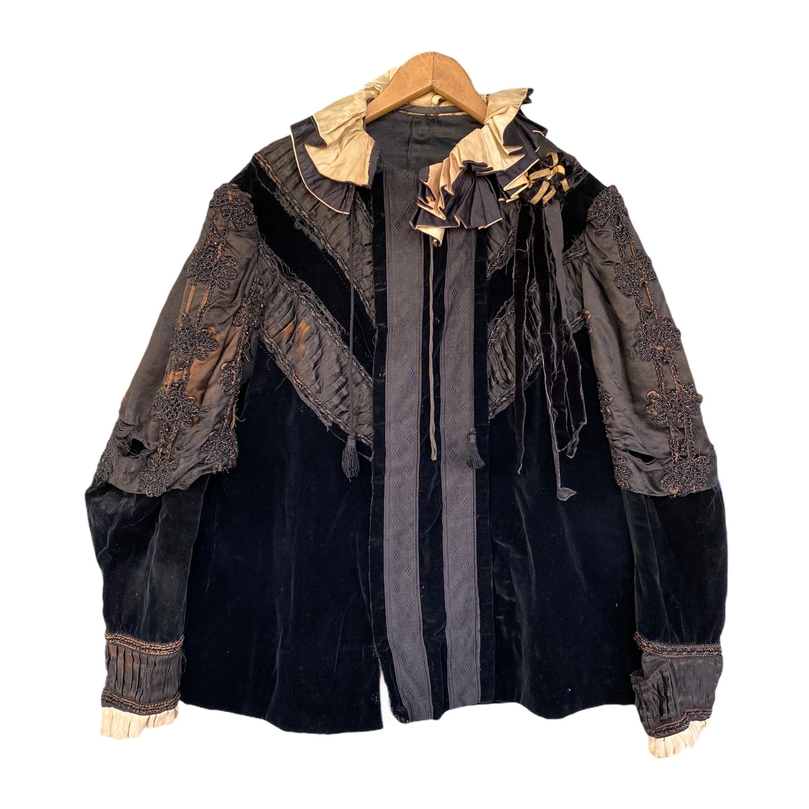 victorian velvet jacket
