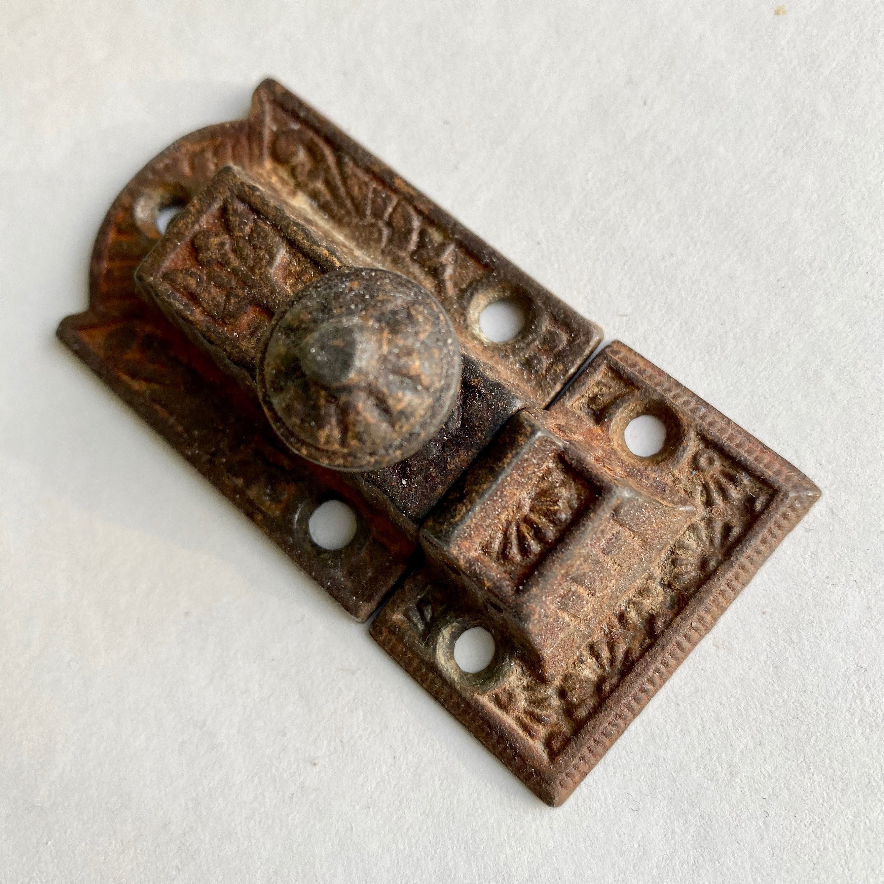 Ornate Victorian Latch Door Hardware