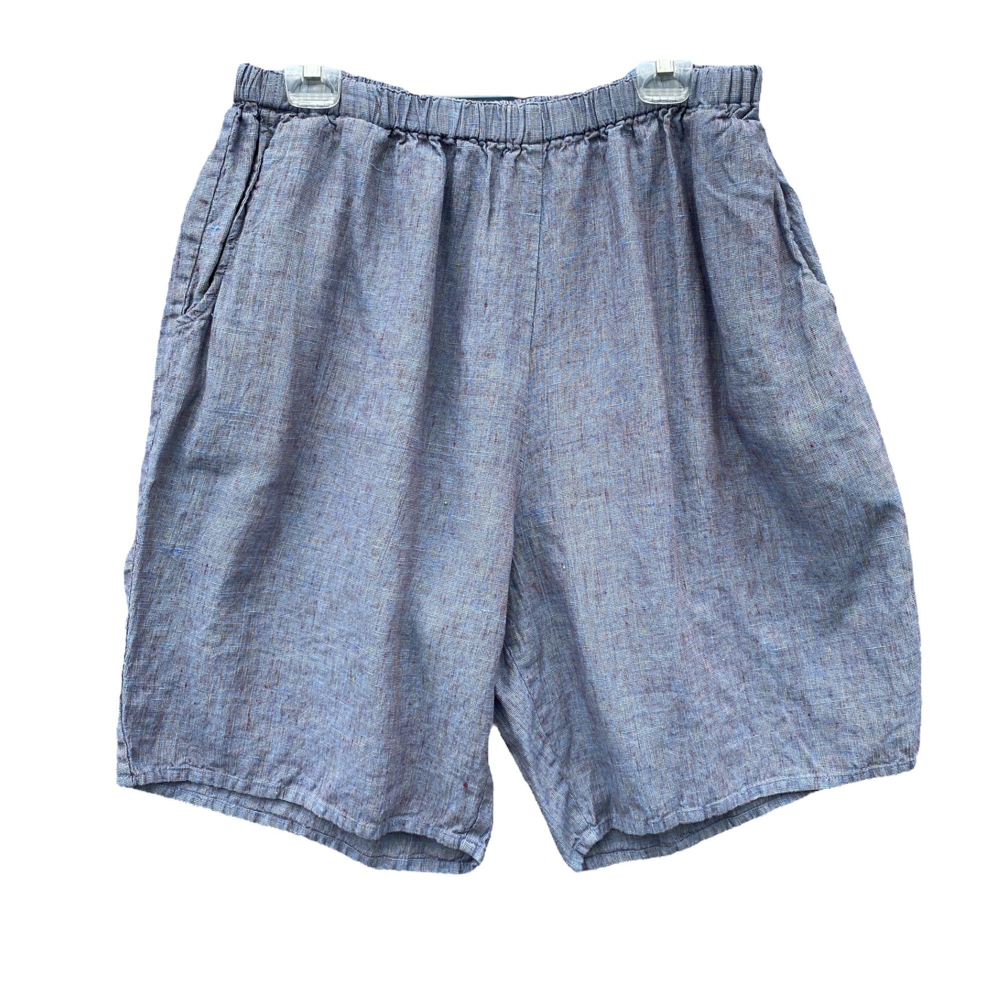 FLAX Engelhart Basic 2002 Shorts -2G/2X- Dutch Blue Linen