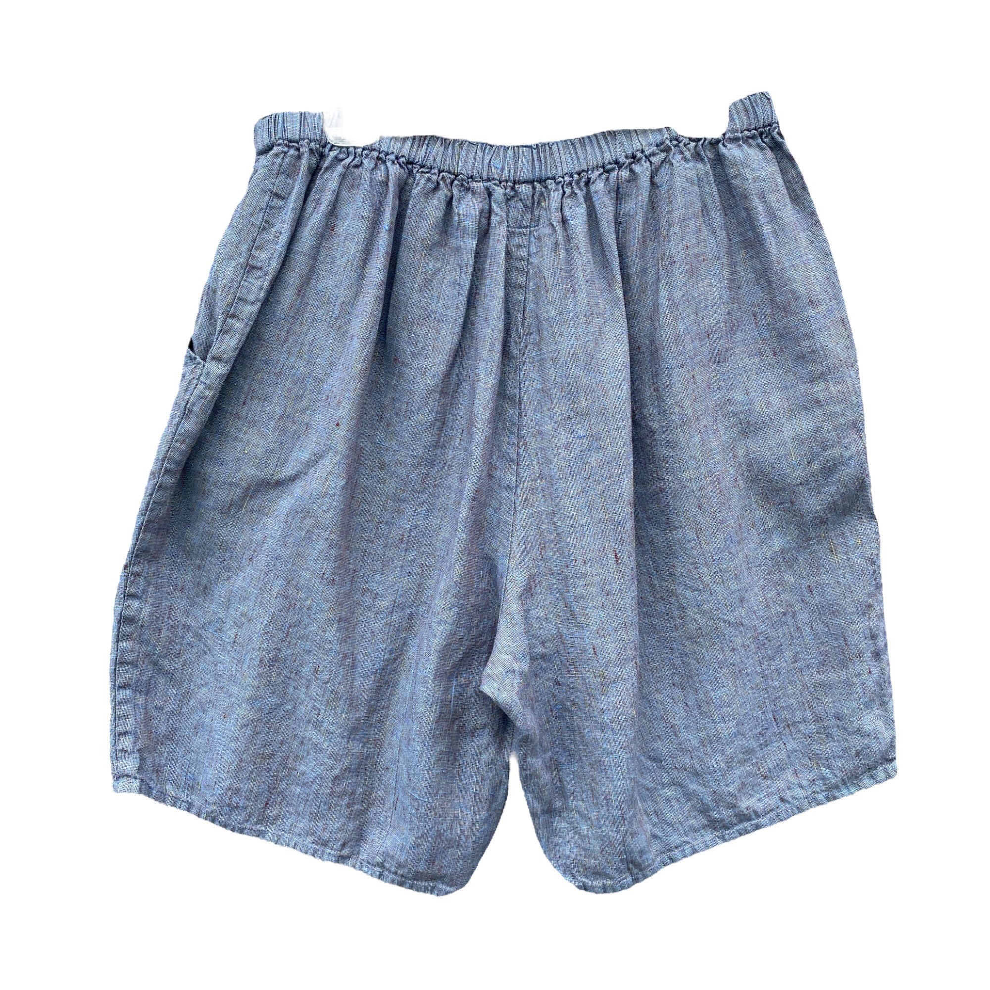 FLAX Engelhart Basic 2002 Shorts -2G/2X- Dutch Blue Linen
