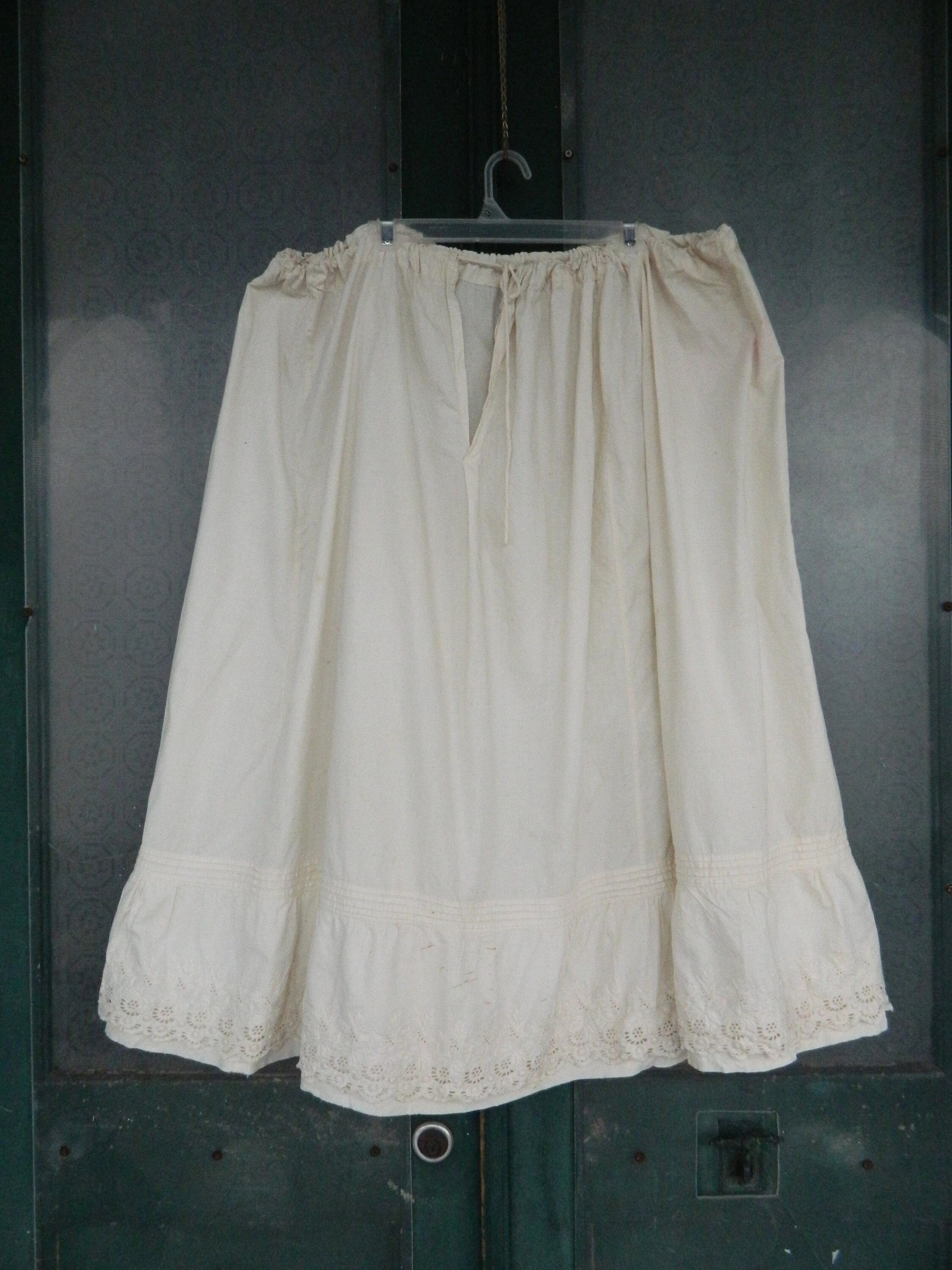 plus size cotton petticoat
