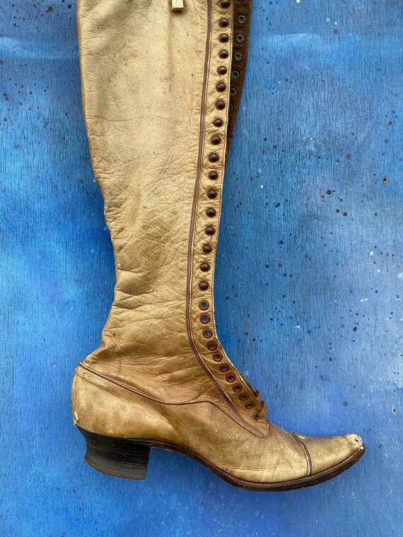 One Absolutely Marvelous Single Vintage Knee High… - image 2