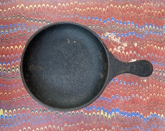 Miniature Cast Iron Footed Frying Pan