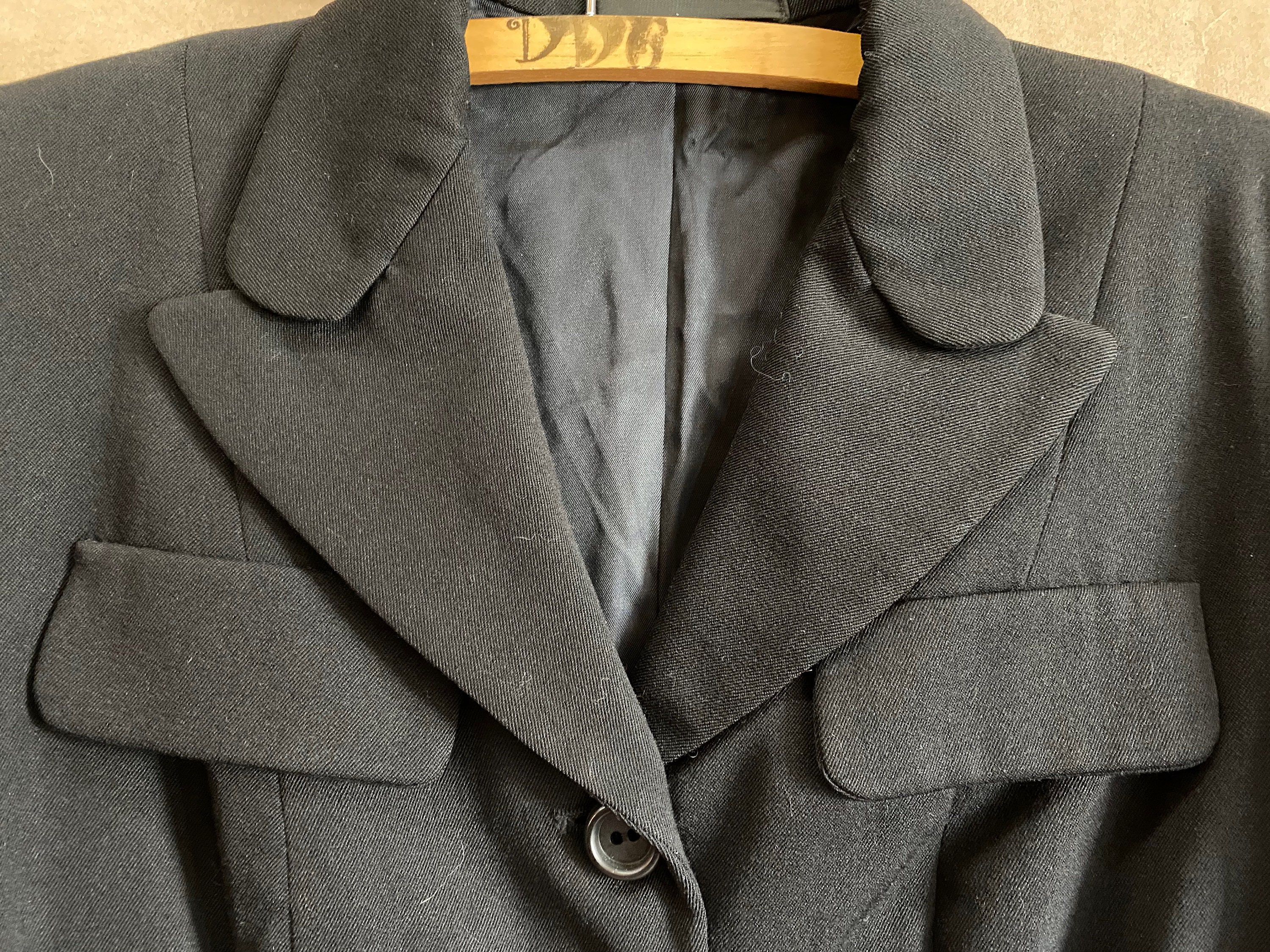 1940s Style Blazer Naval Uniform Store Brooklyn 12 Long