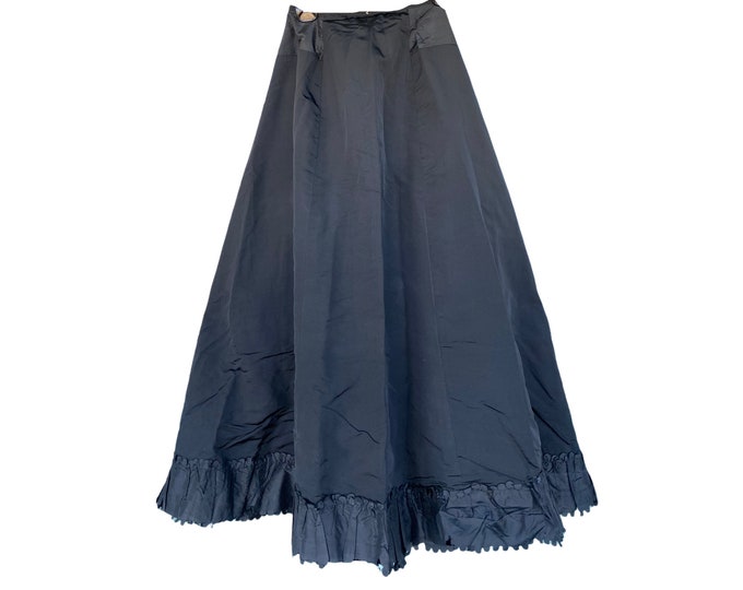 Victorian Long Black Skirt