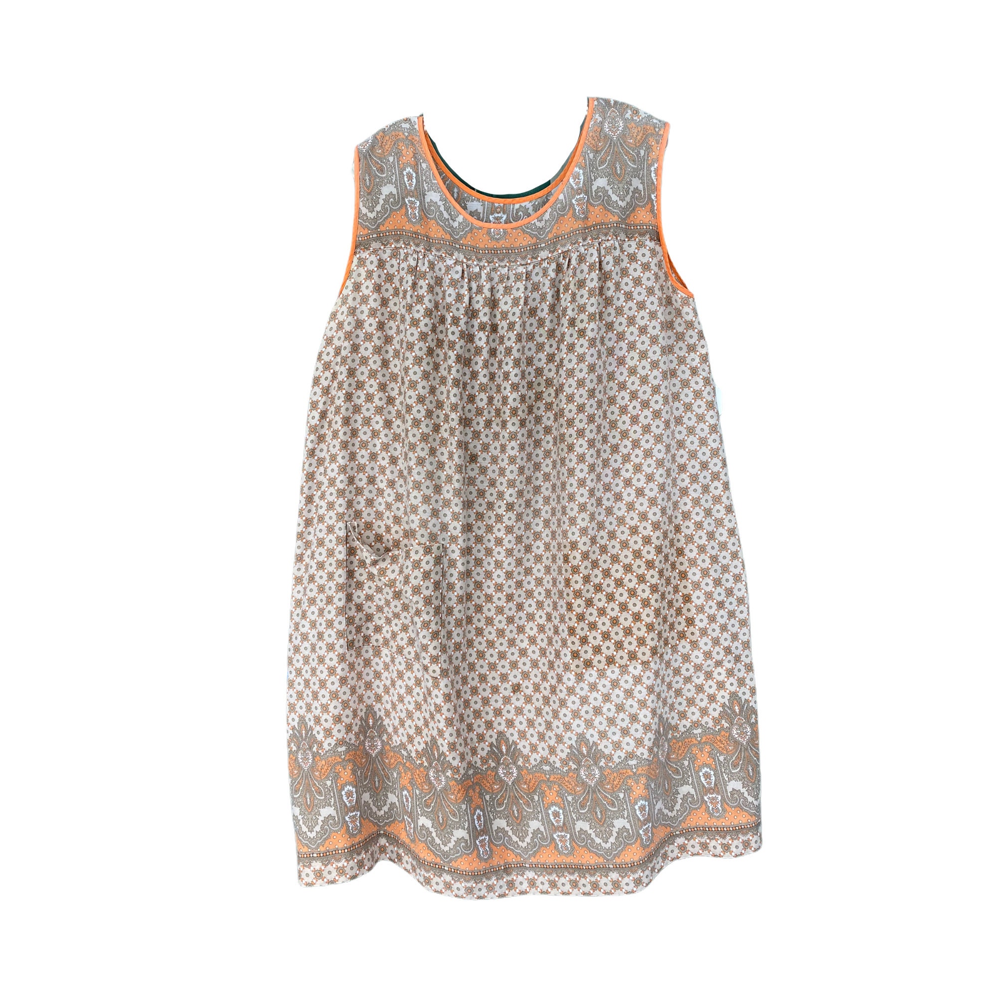 Vintage Lightweight Cotton House Dress