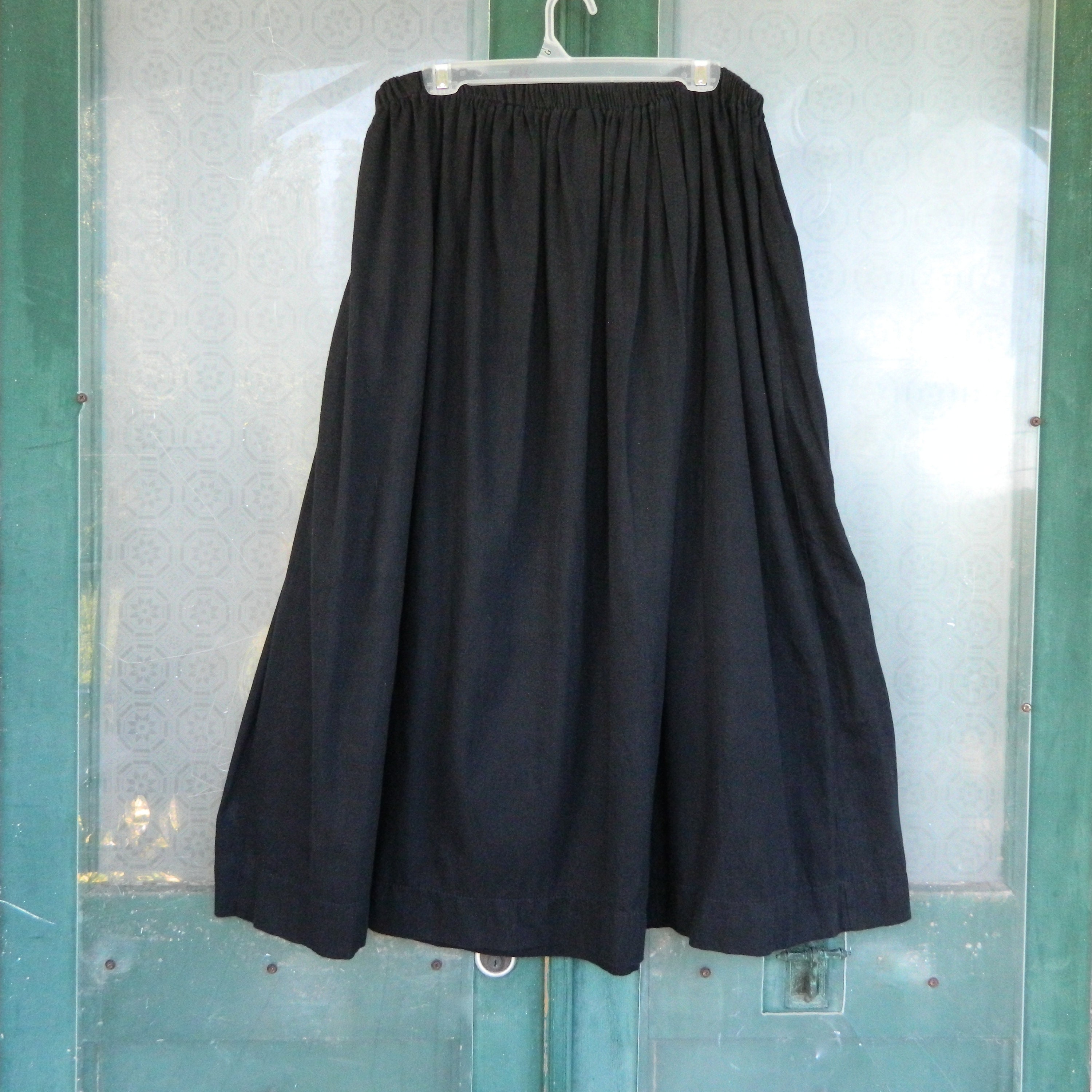 Gene Ewing BIS Full Skirt -M- Black Cotton