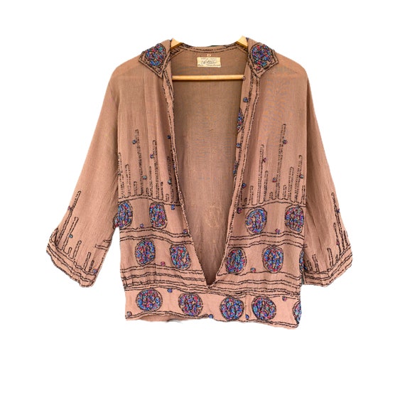 1920s Adair of France Beaded Jacket