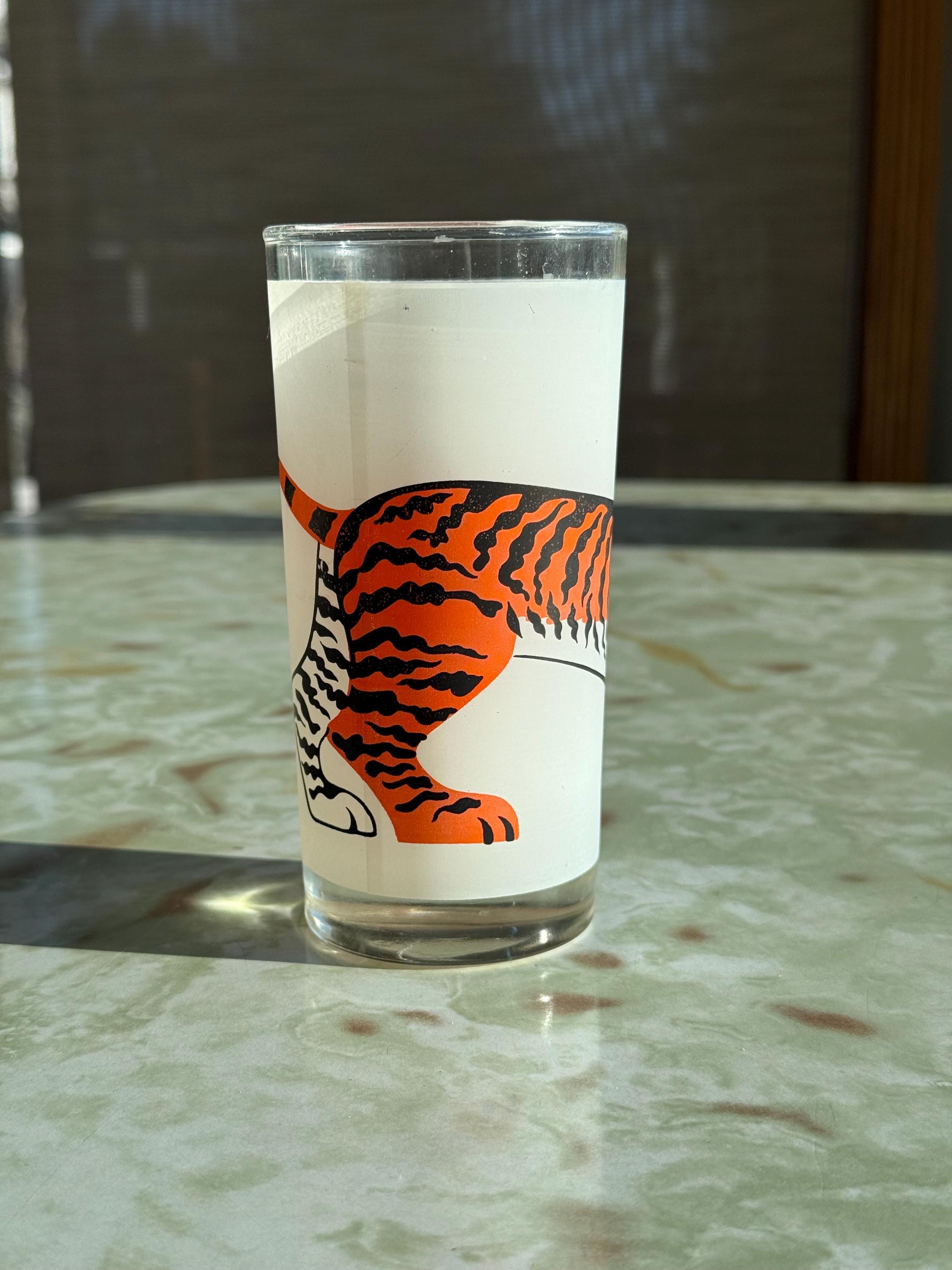 Vintage Esso Tiger Glass - Etsy