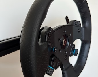 Logitech G Pro Wheel Base Quick Release Mount: 4040 Aluminum Sim Racing Rig