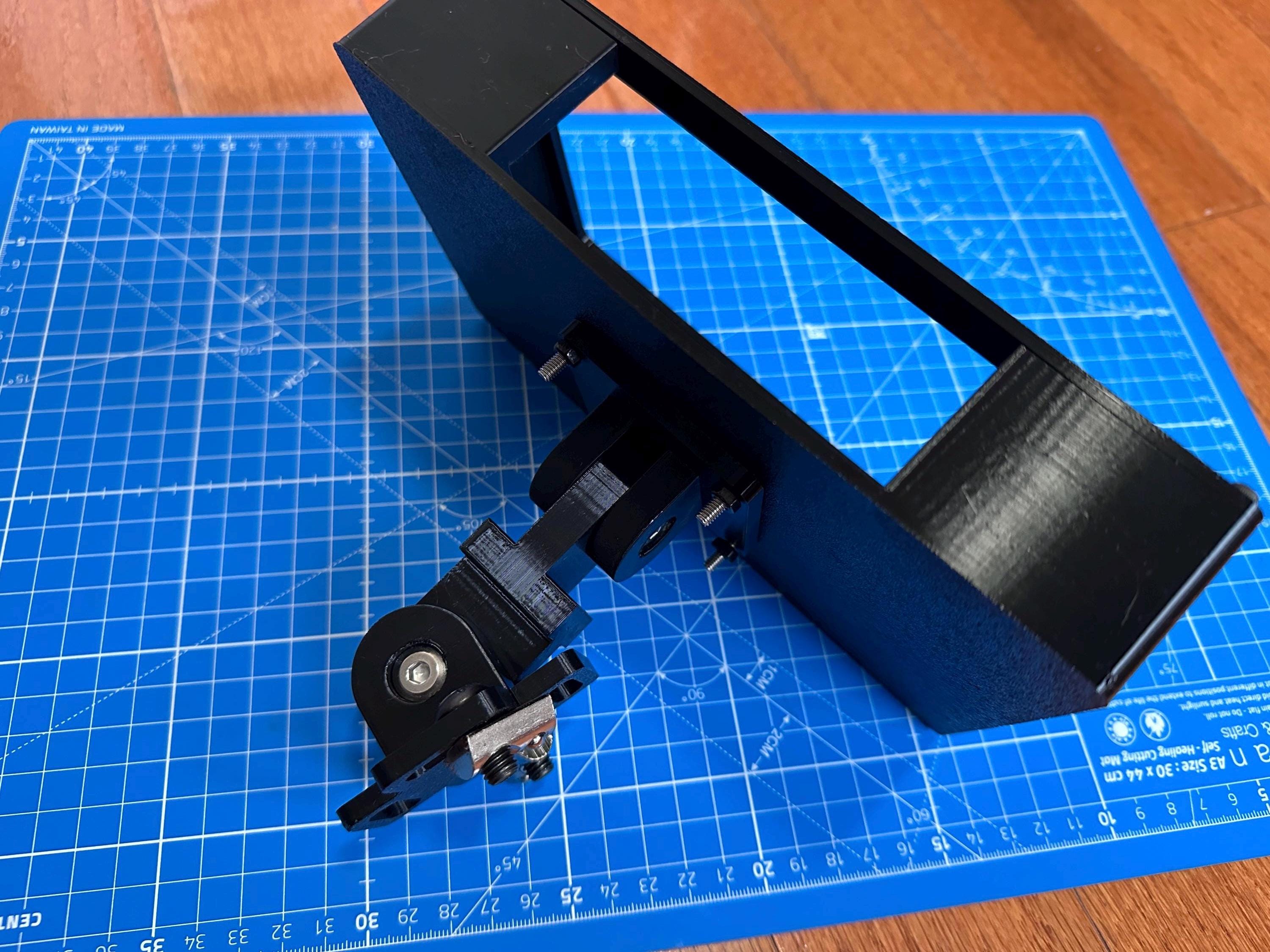 Pvc Sim Rig Enclosure Elgato Stream Deck XL Articulating Enclosure: Sim Racing Rig Mount - Etsy