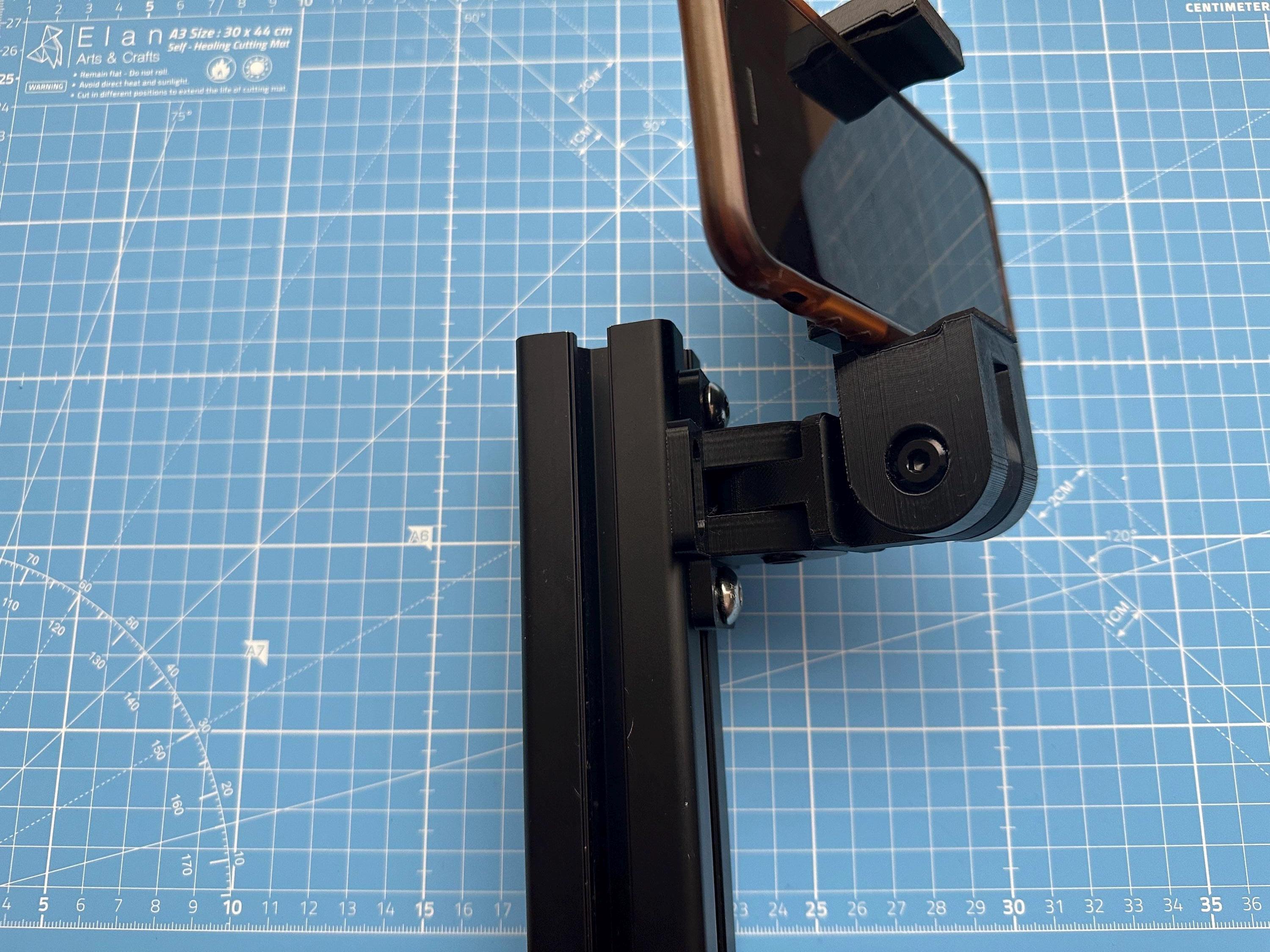 Sim Racing Rig Phone & Tablet Mount: Adjustable Macro Keyboard Holder ...