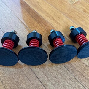 Advanced Sim Racing, Trak Racer Adjustable Feet Sim Rig Spring ...