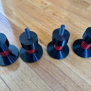 Fanatec ClubSport GT, OPLite Cockpit R8 Fury Bass Shakers, Buttkickers, Trueforce, Simagic HPR Spring Vibration Isolator Set