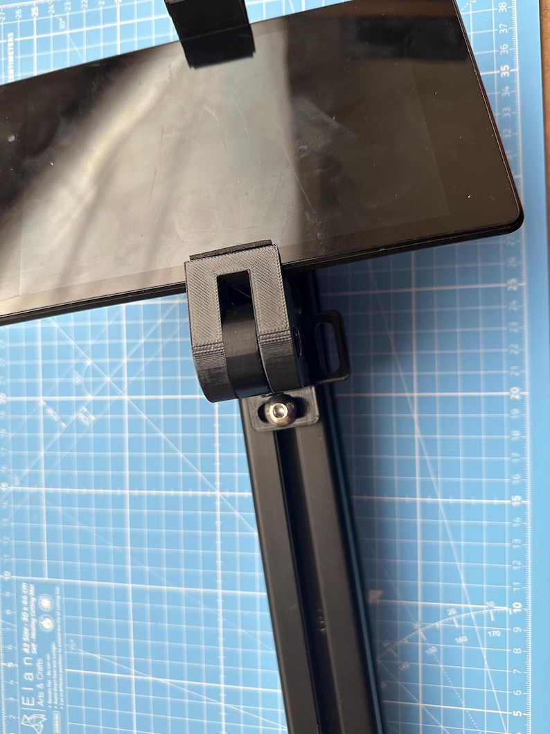 Sim Racing Rig Phone & Tablet Mount: Adjustable Macro Keyboard Holder ...