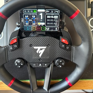 Thrustmaster T598 Empattement Simhub Tableau de bord Téléphone Android / Tablette / iPhone / iPad mini / Support DDU