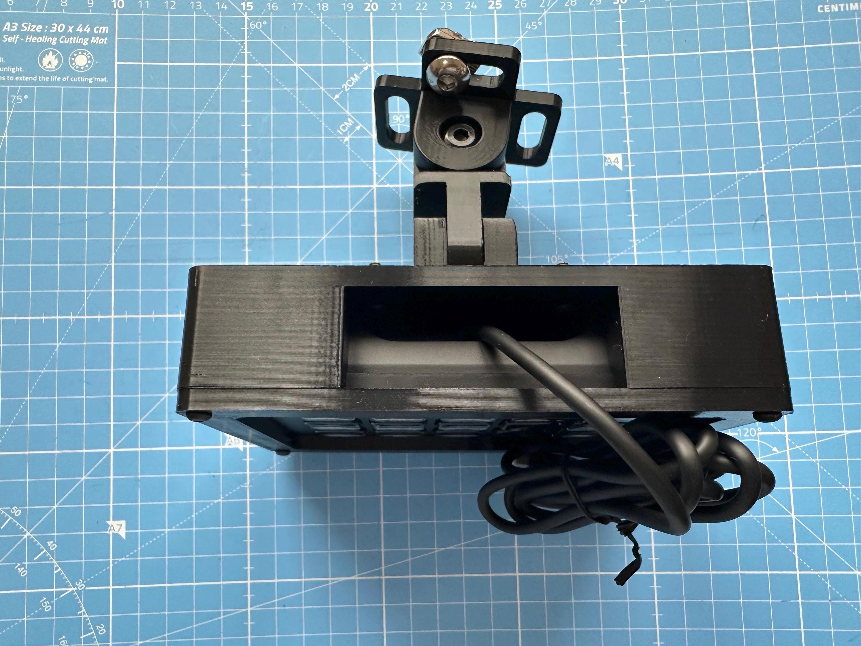 Pvc Sim Rig Enclosure Elgato Stream Deck MK2 Articulating Enclosure: Sim Racing Rig Mount - Etsy