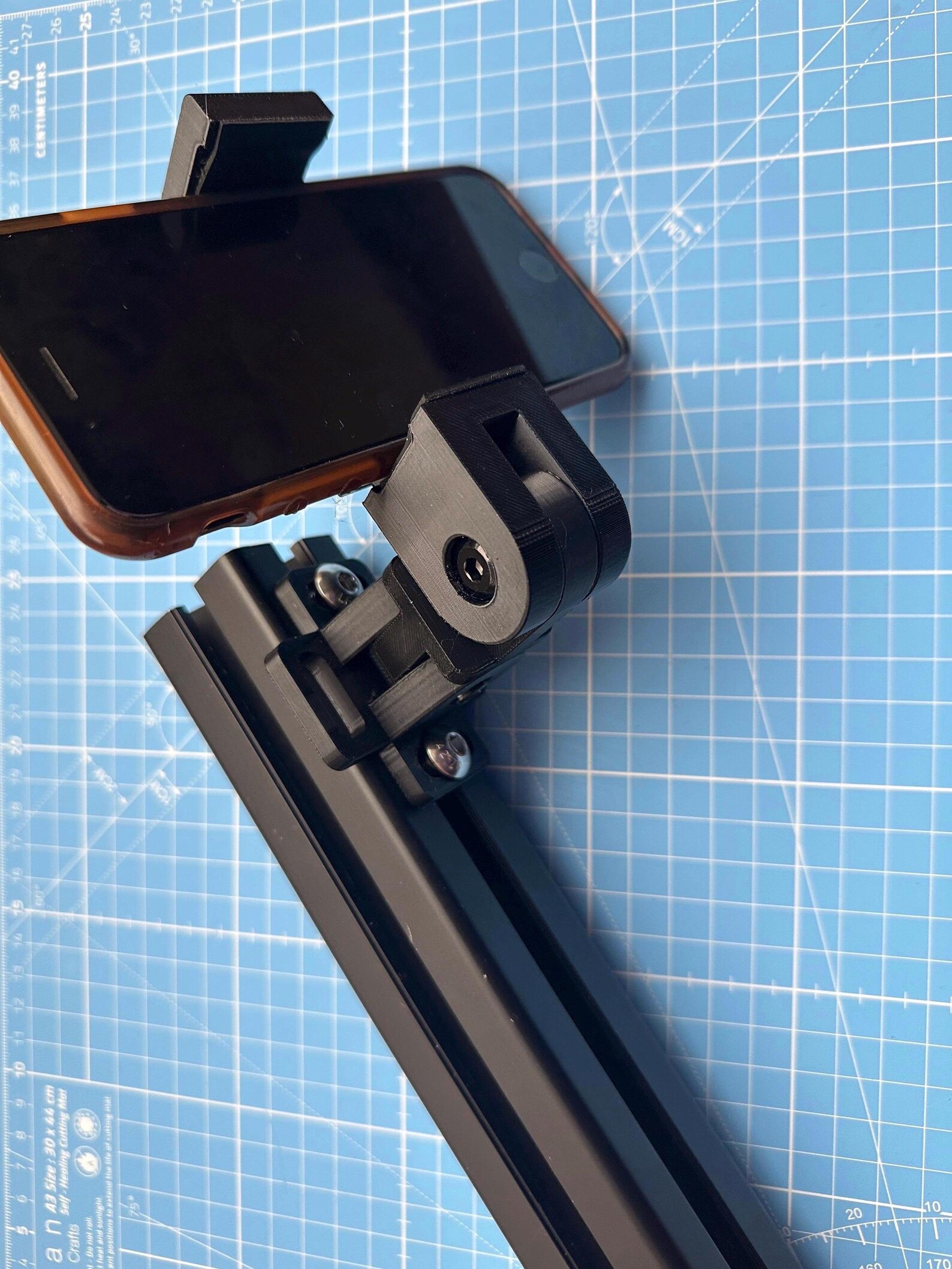 Sim Racing Rig Phone & Tablet Mount: Adjustable Macro Keyboard Holder ...