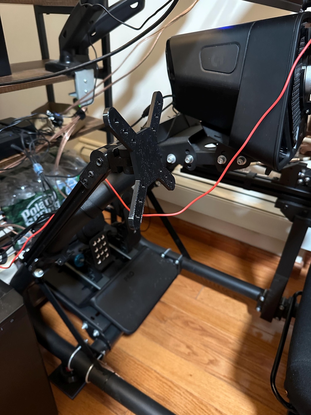 Sim Rig Button Box Mount: VESA 100mm/75mm/50mm Articulating Arm - Etsy