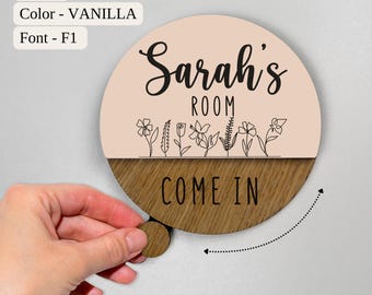 Personalized status sign for play room, Last Name Sign, Door sign for kids room, Great as a birthday gift or a Xmas present