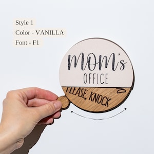 Personalized Slider Door Sign, Do Not Disturb Sign, Sliding Door Sign, Meeting Room, Treatment Room, Office Business Sign