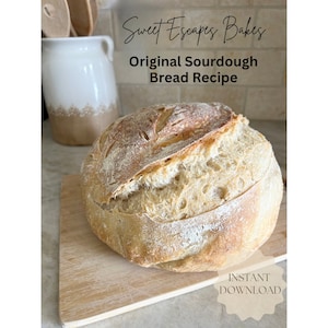 Authentisches hausgemachtes Sauerteigbrot-Rezept - Schritt-für-Schritt-Anleitung