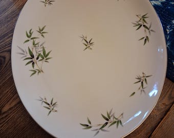 Wentworth China 'Bamboo ' Pattern #7703,  Large Oval Platter