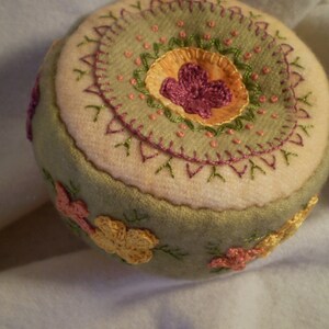 Citrus Flower Pincushion image 5