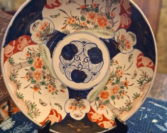 Antique Japanese Imari Porcelain Charger Plate