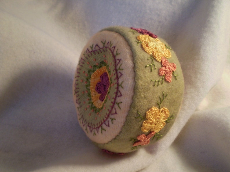 Citrus Flower Pincushion image 3