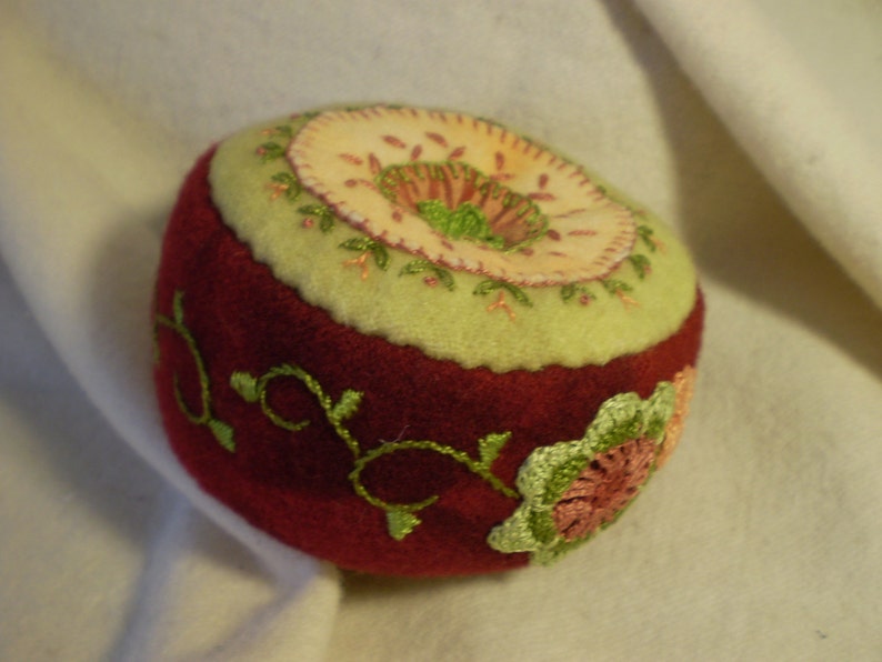 Merlot citron pincushion image 5