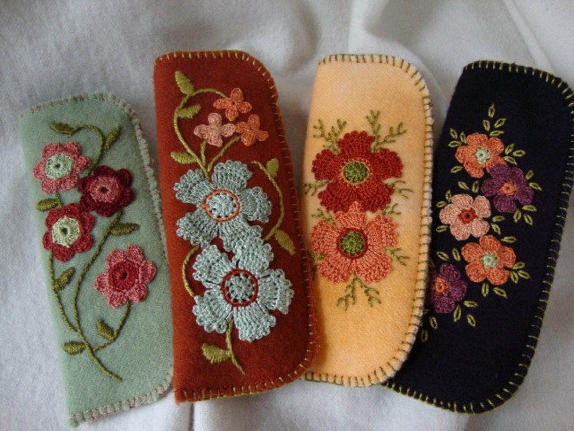 Eggplant Reader Eyeglass Case Etsy