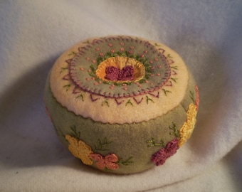Citrus Flower Pincushion