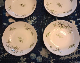Wentworth China 'Bamboo' Pattern #7703 Berry Bowls