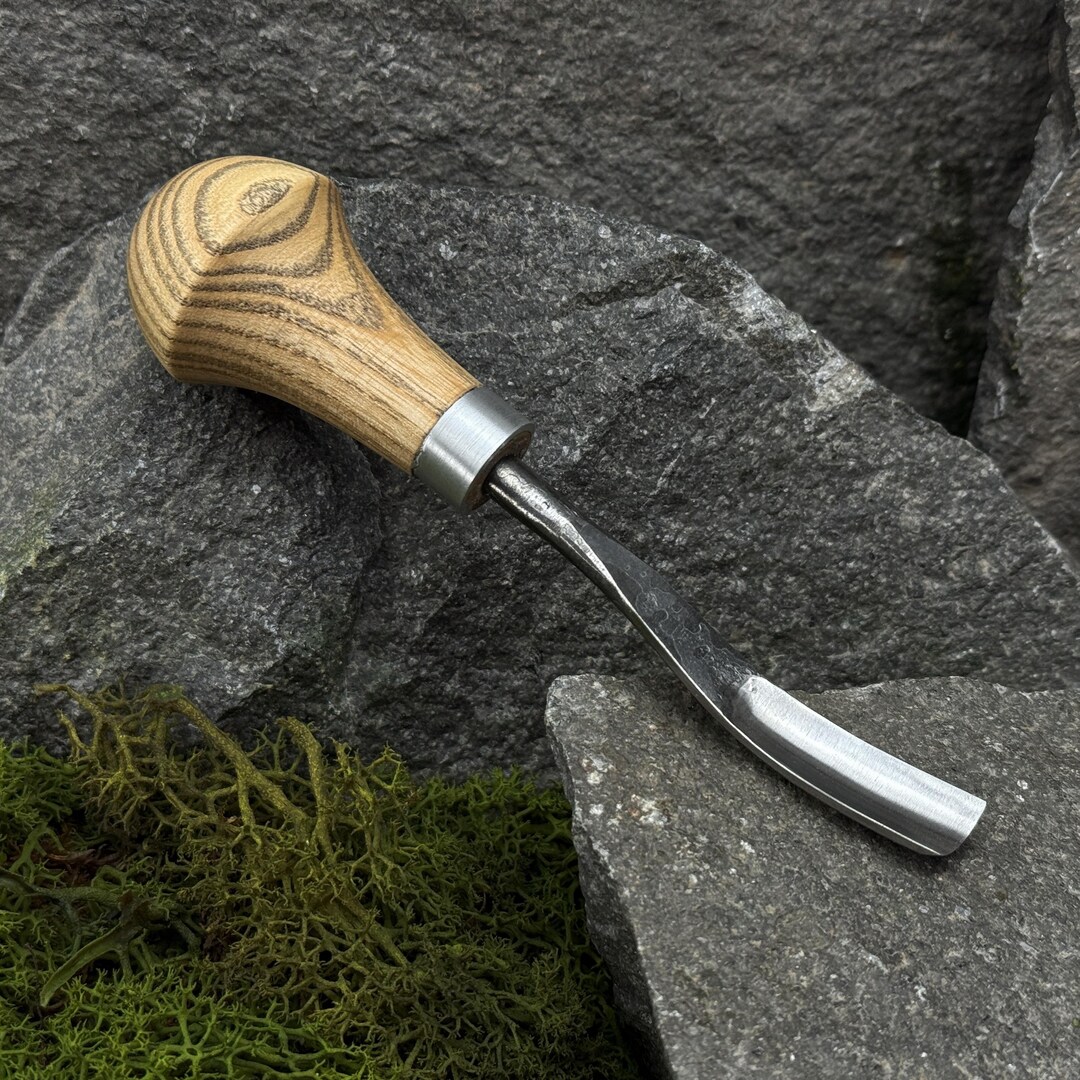 Spoon Carving Gouge. Small Tool for Beginners, Detailed Carving and ...