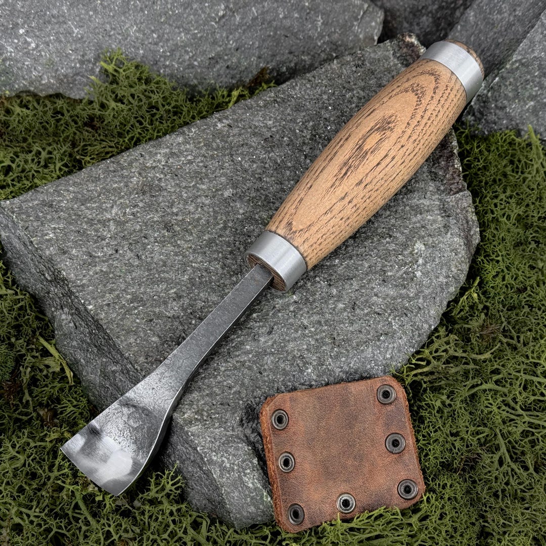 Spoon Gouge. Bent Gouge for Woodworking. Spoon Carving Tool. Gouges for ...