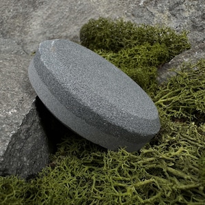 Sharpening Stone for Tools Sharpening. Diamond Grit Tools Combination Stone. Grindstone for Knives, Sickles, Chisels. Qualitative Whetstone