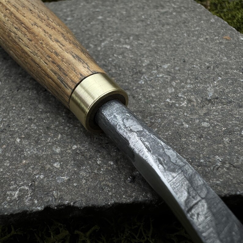 Small Curved Gouge. Spoon Carving Gouge for Beginners. Detailed Carving ...