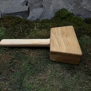 Wooden Mallet 4 ½" 540049, The Well-Balanced Beechwood Woodworking Mallet Tha