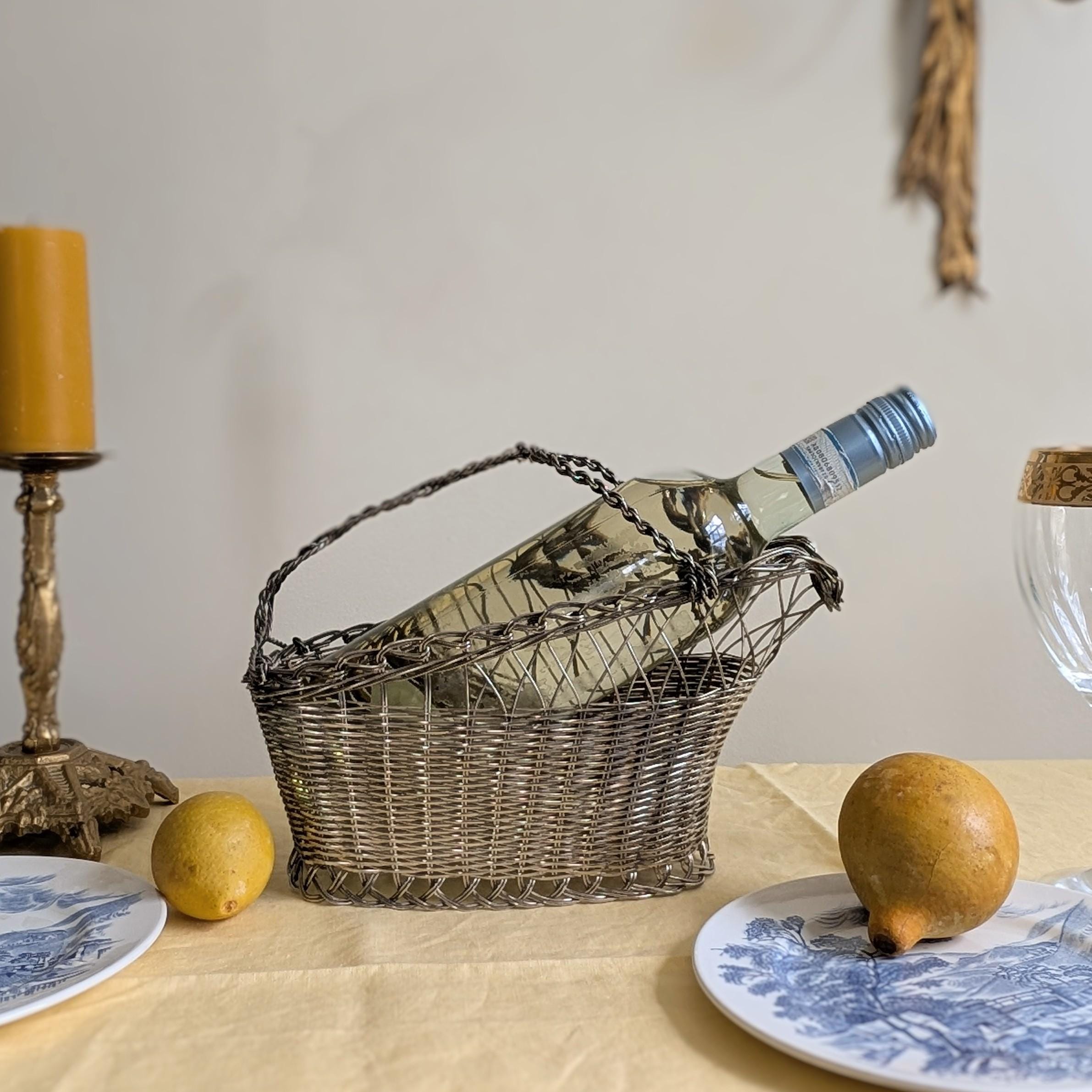 Vintage Wine Bottle Carrier - Etsy