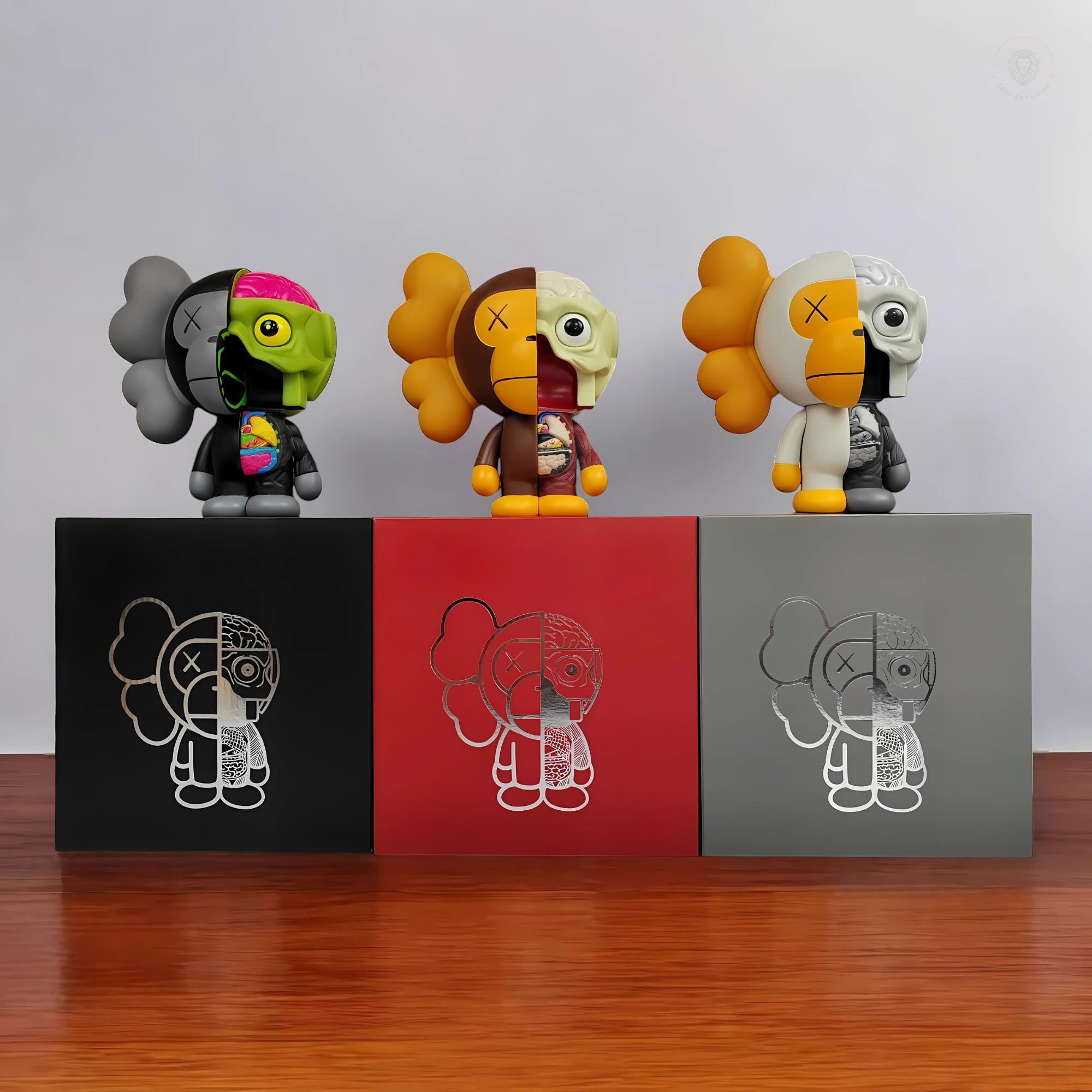 KAWS Anatomy Figures KAWS Decorative Hypebeast Figures Bape KAWS Anatomy Figures KAWS Decorative Hypebeast Figures Bape